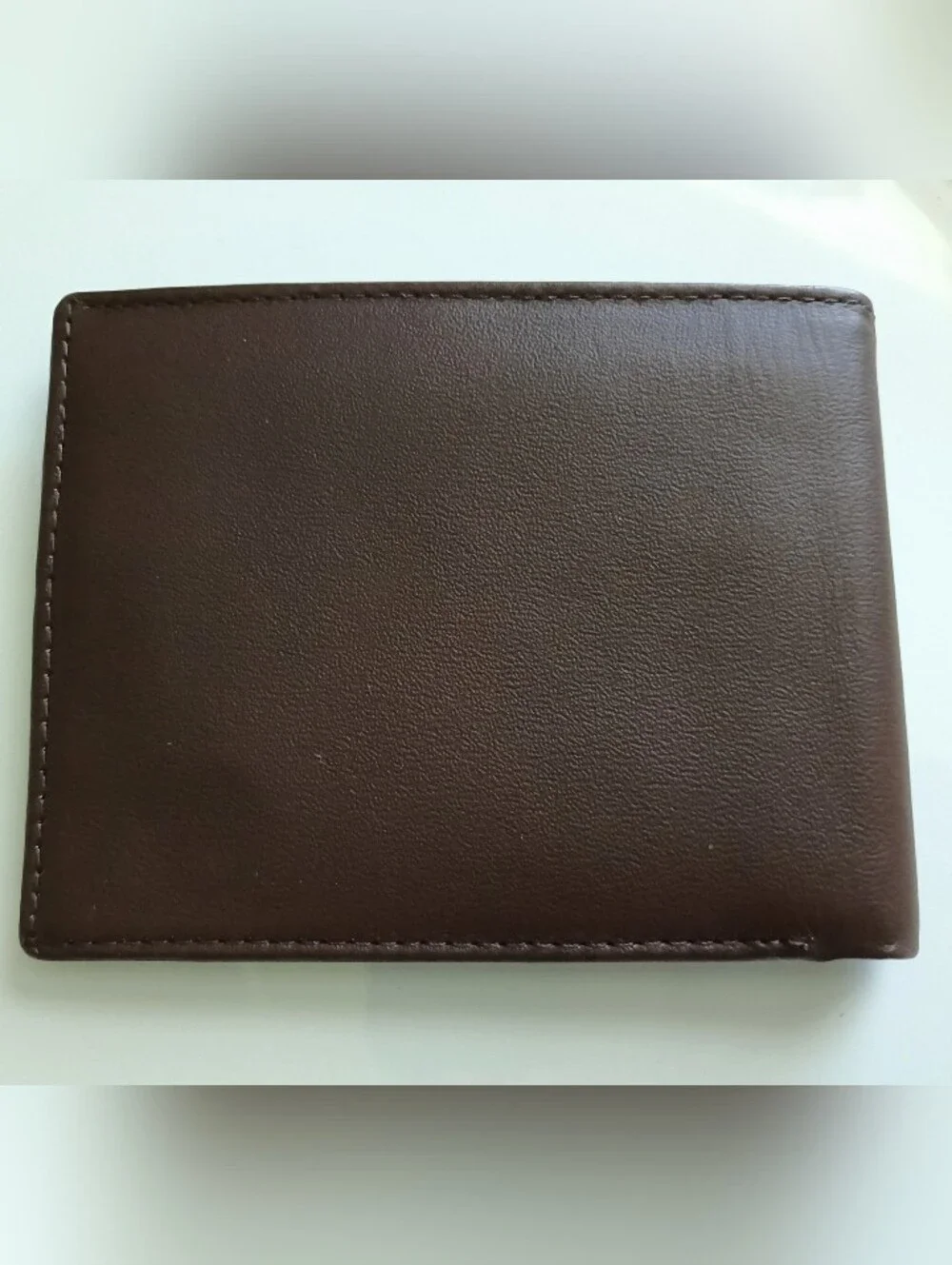 NWOT Men's Vintage Marlboro Country Store Dark Brown Genuine Leather Wallet